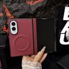 For Samsung Galaxy Z Fold 8 Case Luxury PU Magnetic Wireless Charging Protective Back Cover Case For Z Fold 8 Ultra Phone Shell