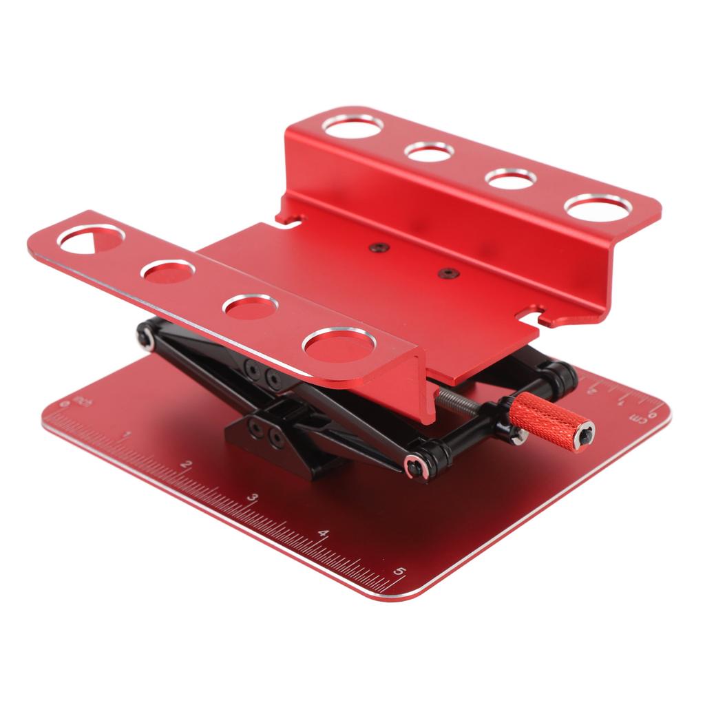 RC Car Work Stand Simulation Metal RC Repair Workstation Support Elevating Rotatable for 1:8 and 1:10 RC Car