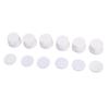 6 Pcs Magnetic Cable Clips Rotating Easy Open Cable Management Wire Holder Keeper White