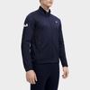 FILA Zipper Design Small Logo Long Sleeve Casual Sports Suit Men suit Royal-Blue A11M311702F-NV
