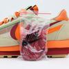DH1347-100 CLOT Sacai Nike LD Waffle Orange Blaze Deep Red Green Bean (Men's)