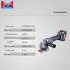 Dongcheng 20V Brushless Cordless Angle Grinder CN Plug (adapter Included)