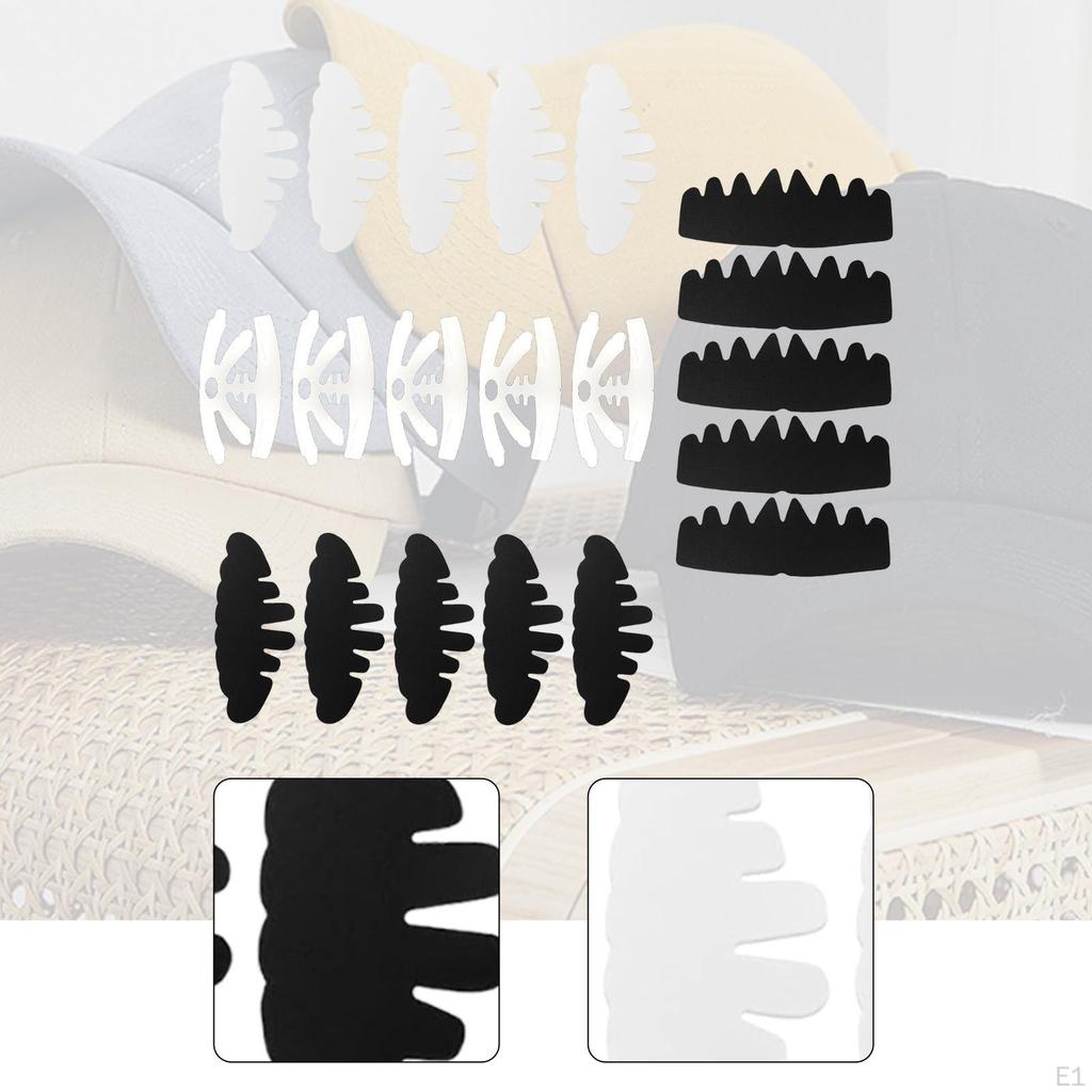 20x Baseball Cap Shapers Lightweight Reusable Portable Flexible Anti Deformation
