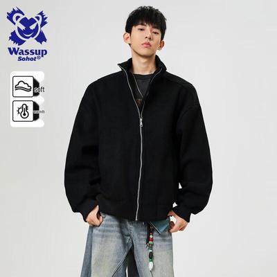 Wassup Sohot Men's American Retro Winter Jacket