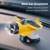 Mini Car Center Console Decorations 360° Rotary Solar Powered Aircraft Ornaments  Car Enthusiast