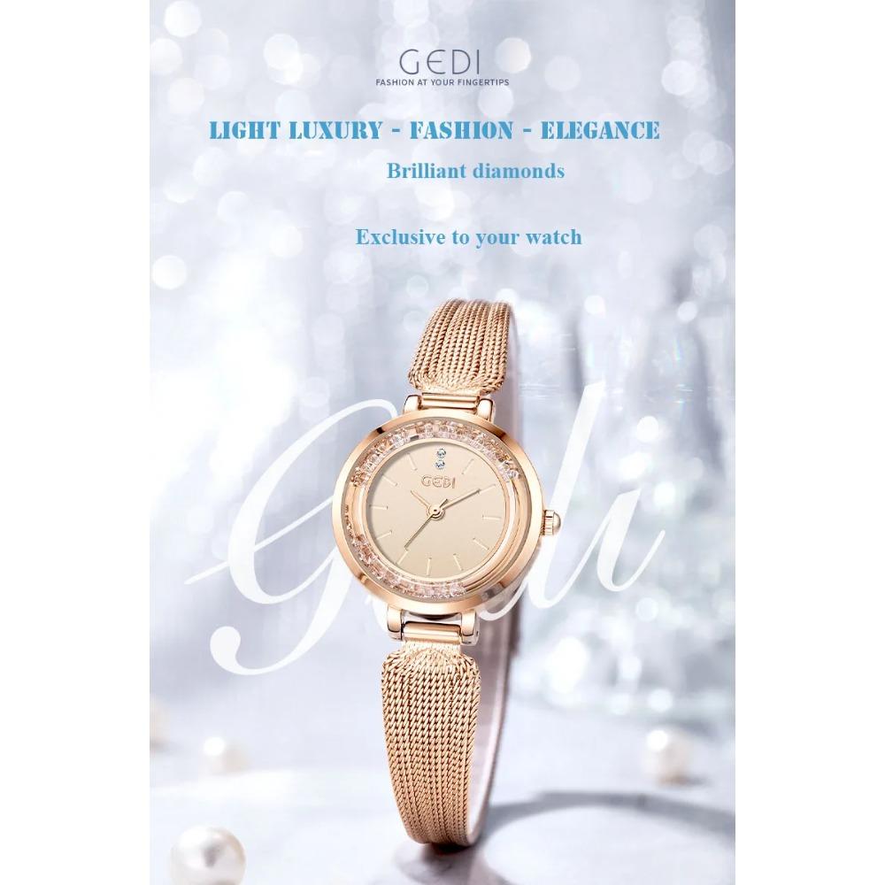 New Ladies Watch Light Luxury Brand Flowing Sand Diamond Premium Candy Strap Women Fashion Quartz Wristwatches Accessories Gift