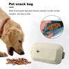 Pet Snack Bag Justerbar Silikon Hunde Godbit Oppbevaringspose Bærbar Dyreopplæring midjeveske for utendørs turgåing