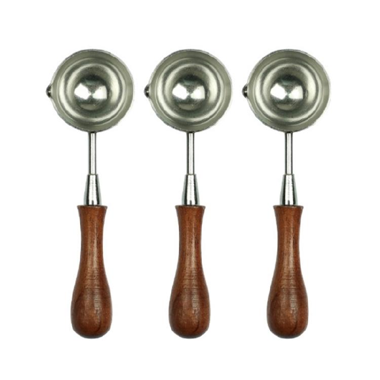 3 Pcs/Set Wax Sealing Melting Spoon Wax Seal Spoon Sealing Stamp Melting Spoon for Wax Seal Stamp Envelope