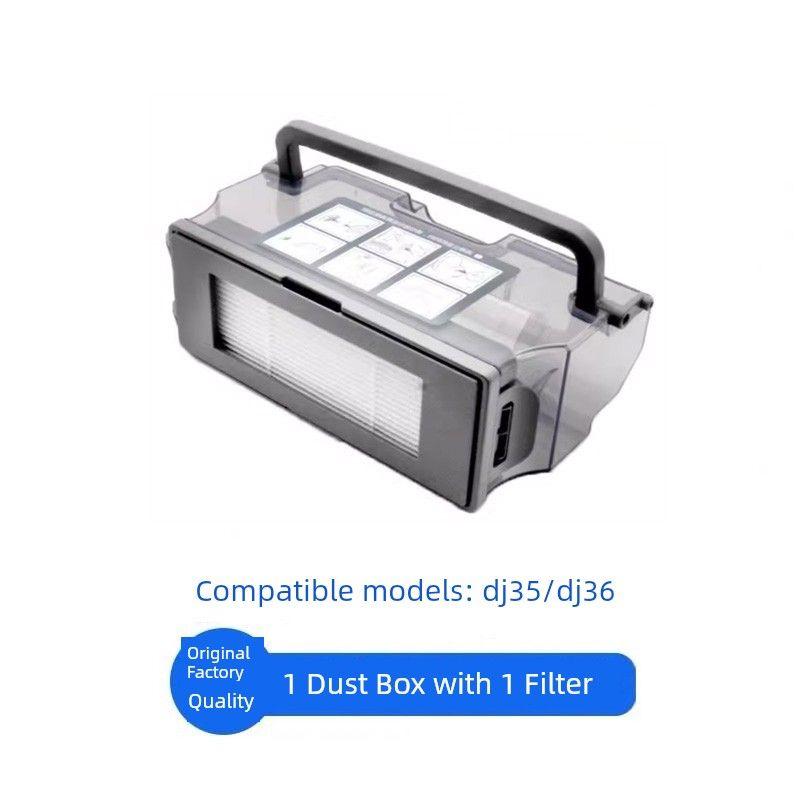 Suitable for Ecovacs Sweeping Robot Accessories Dj35 Dj36 Side Brush Main Brush Filter Cloth Bracket Cleaning Solution