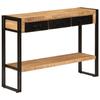 VidaXL Console Table 110x30x76 Cm Solid Mango Wood 348159