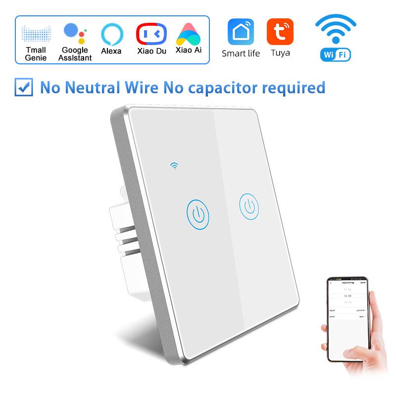 Graffiti EU Smart WiFi Touch Switch with Alexa Voice Control