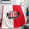 1PC Sunderland Association Football Club Patterned Flannel Blanket Suitable For All Seasons for Home Decor Warmth and Comfort Gifts Holiday Present