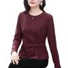 Women's 2025 Early Autumn Fleece Long-Sleeve T-Shirt: Flattering, Slimming, Versatile Base Layer Top