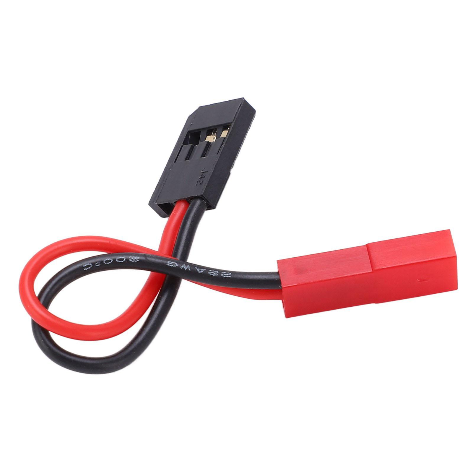 

96mm JST Female to JR FuTABA Male Cable JST Plug to JR Connector Male Female Cable Servo Adapter