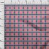 oneOone Cotton Flex Dusty Brown Fabric Madras Check Sewing Craft Projects Fabric Prints By Yard 40 Inch