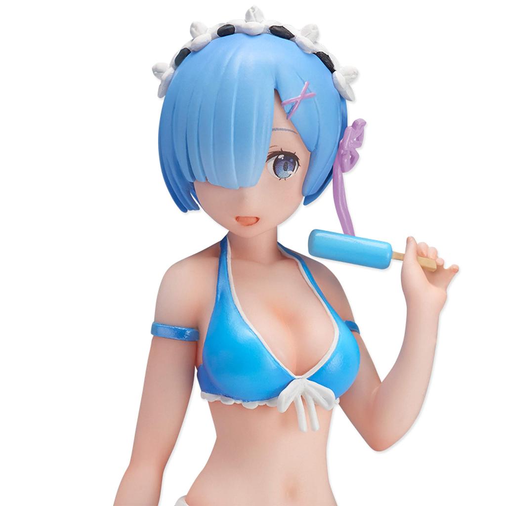 Starting Life In Another World Rem Swimsuit Scale PVC Assembled Figure ReZERO Ver. 1/12 Pre-painted