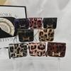 Light Luxury High-end Small Square Bag, New Mini Bag Pendant, Blind Box Pair, Touch the Same Commuter Women's Bag with Leopard Print.
