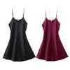 Women Lingerie Chemise Nightgown Satin Nightwear Silk Slip Dress Women Pajamas