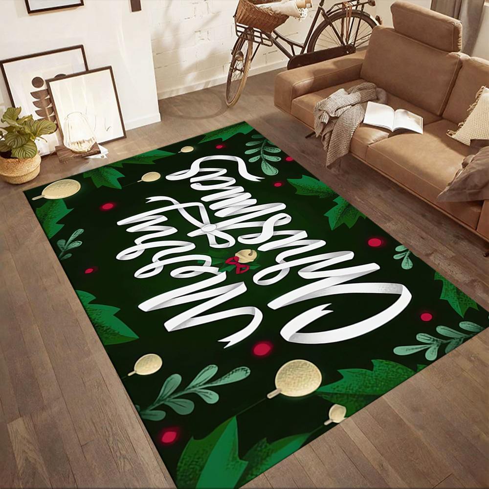 Christmas 36 Floor Mat Design for Bedrooms Dormitory Entryway Game Room Anti-slip Rug Anime Office Decor Perfect Gift for Women/Men