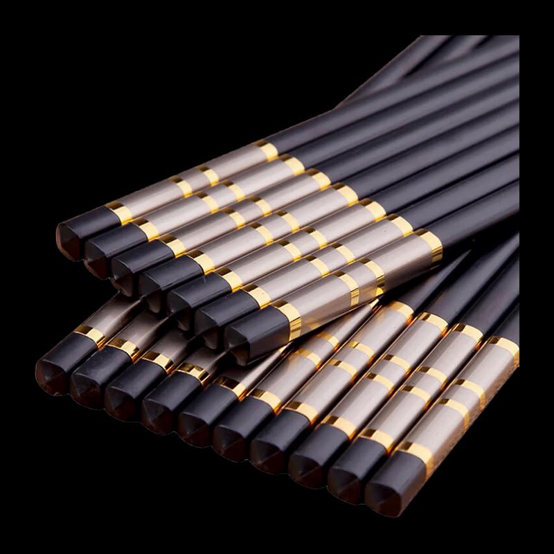 NHZHIW Premium Alloy Chopsticks