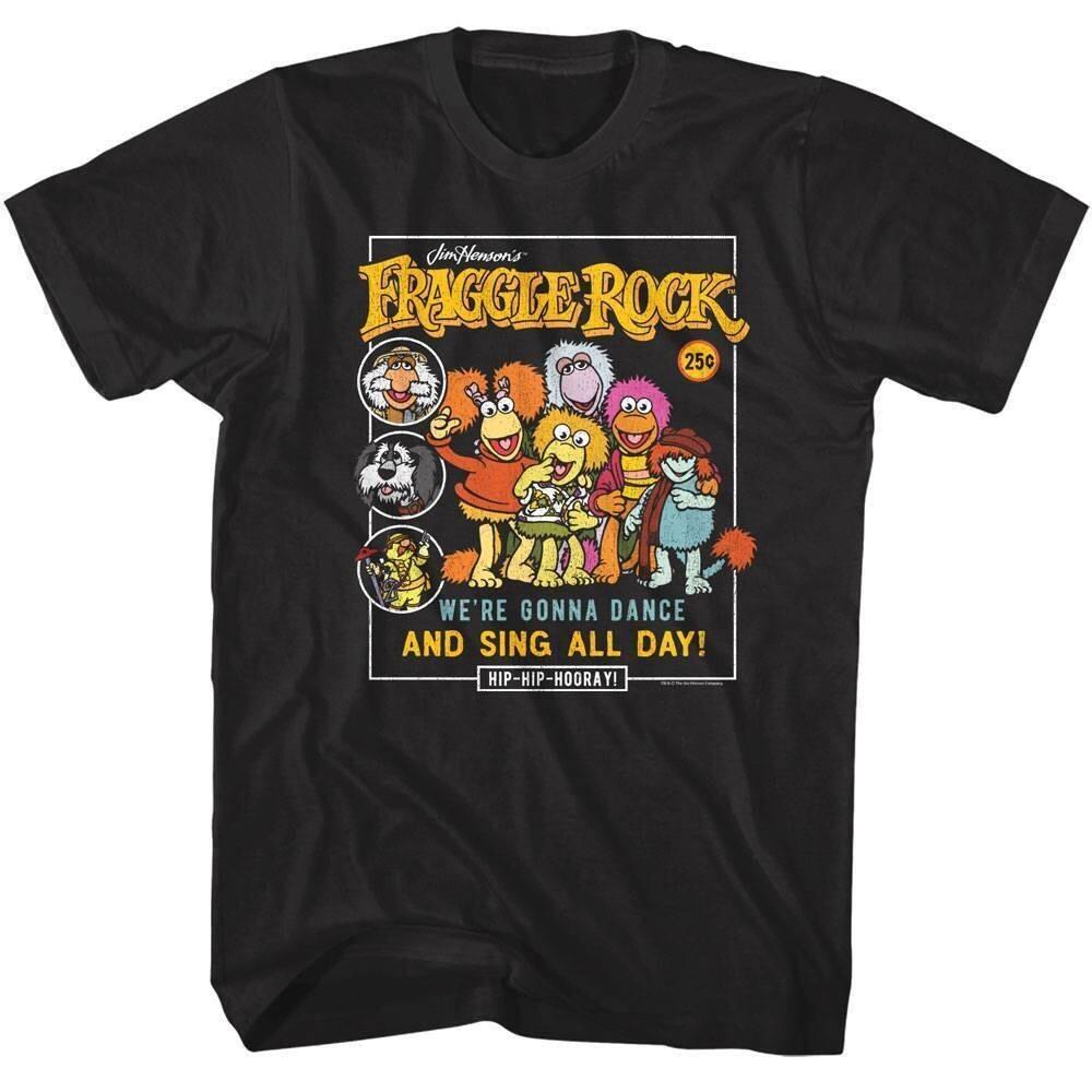 Fraggle Rock Hip-Hip Hooray Men T Shirt S