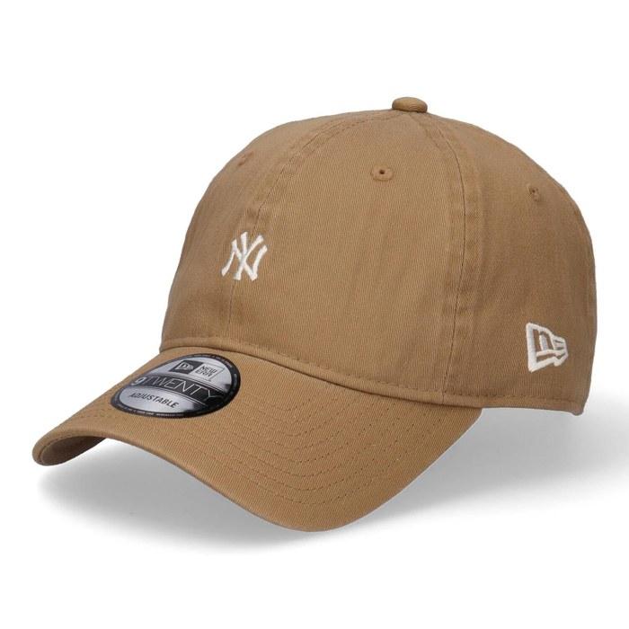 New Era 9TWENTY Mini Logo New York Yankees Cap (Khaki) 57.0-60.5 Cm