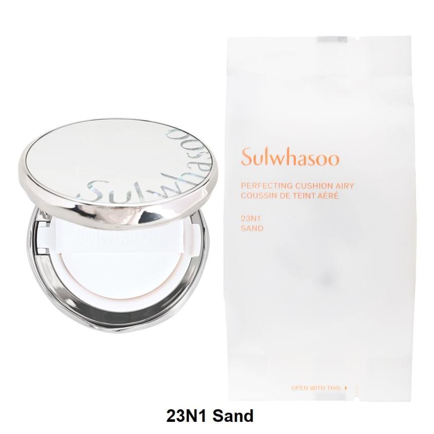 Perfecting Cushion Airy 23N1 Sand 15g Refill Korean Luxe Brand Store