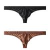 Men's Satin Ice Silk Breathable Thong Briefs