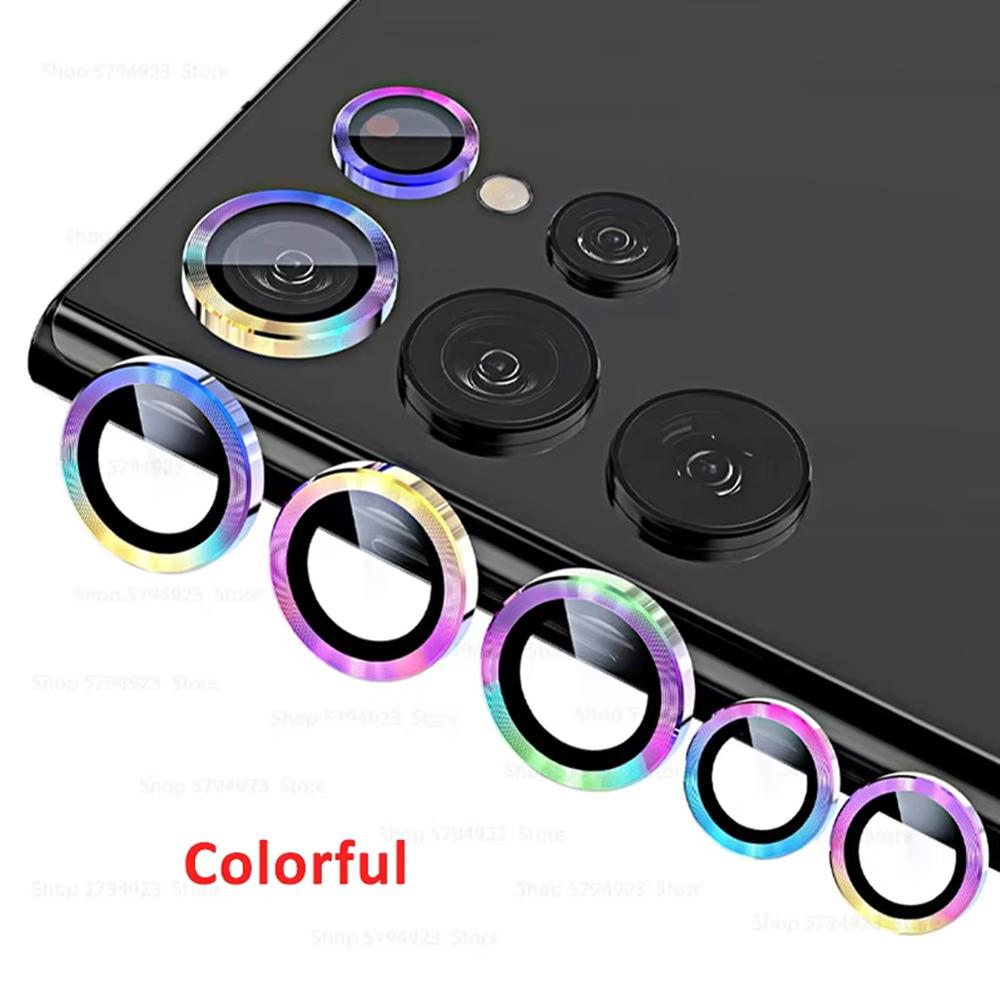 S25Ultra Alloy Camera Protection For Samsung Galaxy S25 Ultra Plus 5G Camera Glass Metal Back Lens Ring S25Plus S 25 Ultra Plus