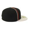 New Era 59FIFTY MLB Detachable Size 7 5950 MLB SOUTACHE DETTIG BLK NER36C6811 Two-Tone Black/Stone Cap, 3/8, CHR, 14388852,