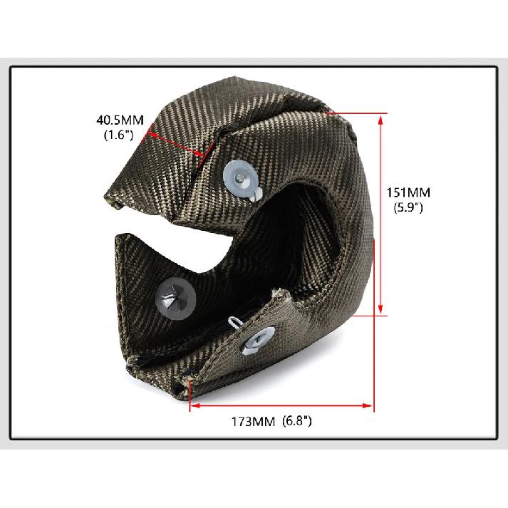 Car T2 Turbo Charger Heat Shield Cover Blanket Vehicle Car engine Protection Wrap For T25/28 GT25 GT28 GT30 GT35 Car Accessories