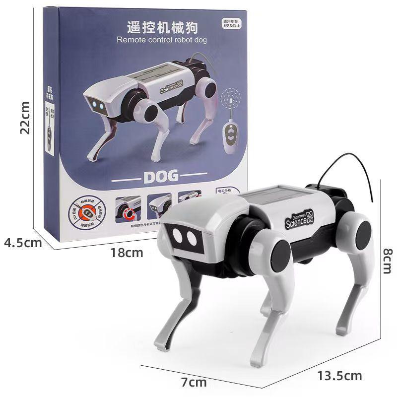 Remote Control Mechanical Dog and Cat Toy for Kids Electric Assembly Model  Children's toys
