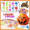 10Pcs Stretchable Climbing Spider Web Elastic Sticky Hand Novelty Toys for Kids Halloween Birthday Party Decorations Gifts