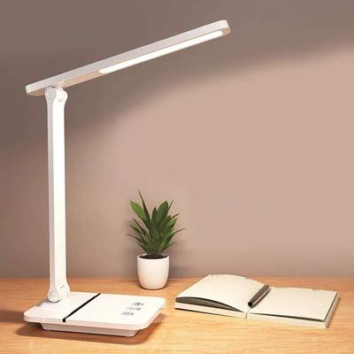 LED Desk Table Stylish Table Warm Stepless Touch Sensor Study Desk Book Reading Lamp Lamp, Lamp, Eye-Friendly, Ultra-Bright, Rechargeable, Light,