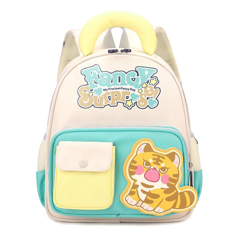 Cartoon Unicorn Tiger Children Schoolbag Kindergarten Boys Girls Backpack Baby