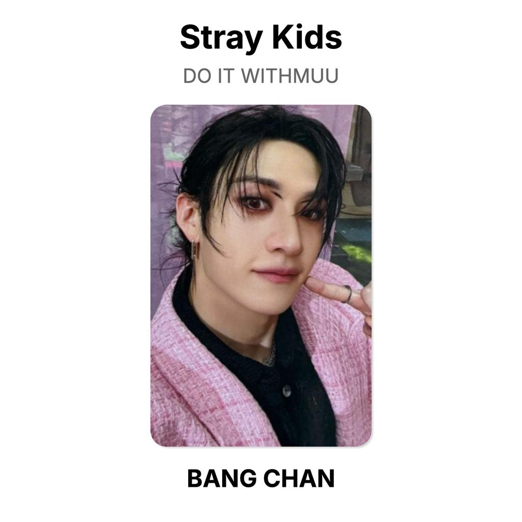 Stray Kids DO IT WITHMUU Official Photocard