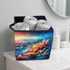 Corals and Starfish 5D Diamond Painting Storage Basket Full Round Drill Mosaic Diamond Embroidery Cross Stitch Kits Home Decor Home Decor