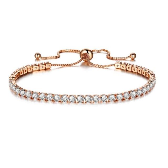 

Модный теннисный браслет с фианитами для женщин, золотая цепочка, блестящие браслеты с подвесками, нарукавные повязки для женщин, бижутерия чистый