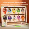 Wooden Magnetic Number Maze Puzzle For Toddlers Early Education And Logic Development