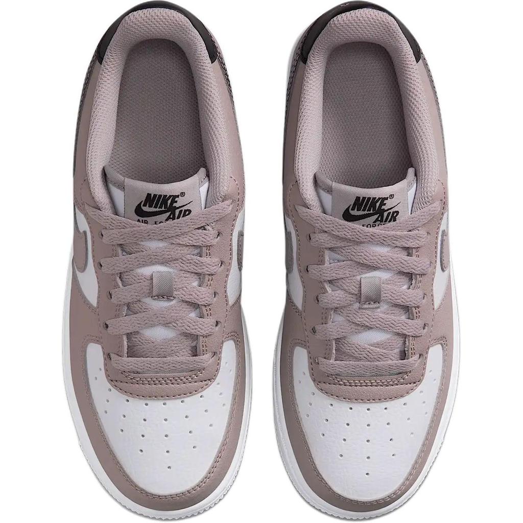 Nike Air Force 1 Low GS College Grey Kids Sneakers Black White HV6360-001