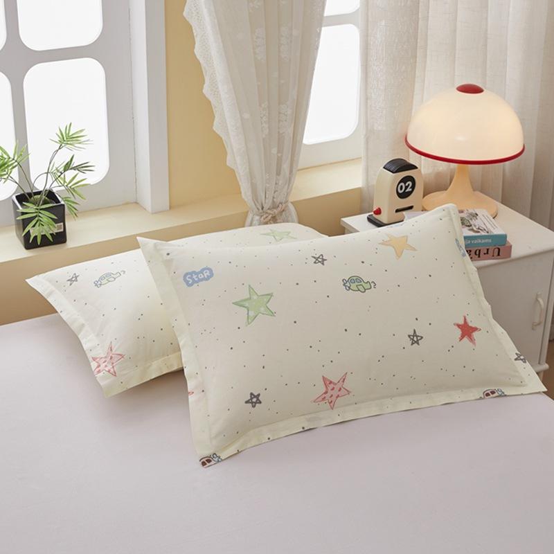 2pcs Floral Pattern Cotton Pillowcase Without Pillow Core, Comfortable Soft Pillow Covers, for Home Bedroom Living Room Decor, 19*29inch