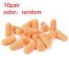 10 par koniske ørepropper i skum for forebygging av støy Hørselvern Ørepropper