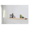 IKEA Wall Shelf 110x26 Cm White Stained Oak Effect LACK (504.182.13)