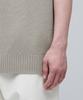 Musinsa Standard Textured Crew Neck Knit Vest [Beige]