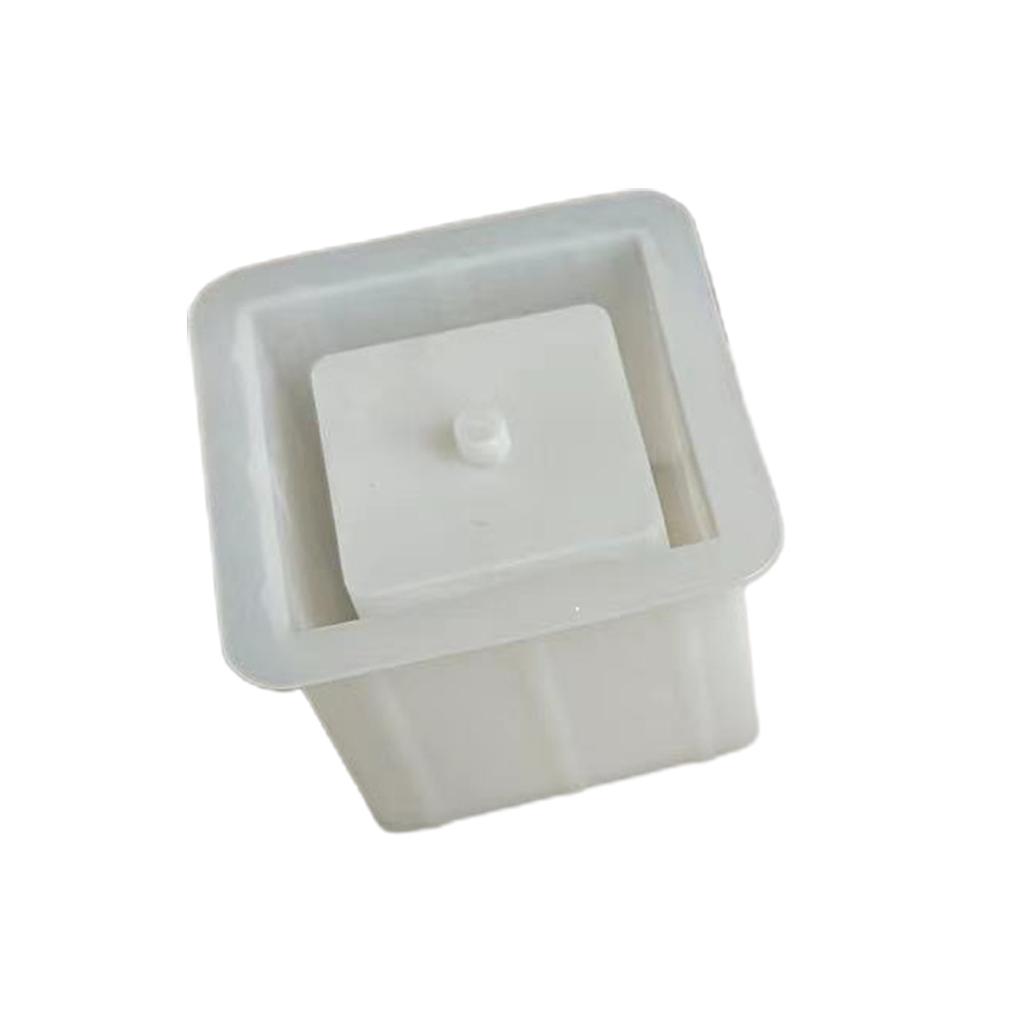 Easy to Use Square Silicone Mold for Crafting Customizable Flower Pots Suitable for DIY Project and Garden Decor