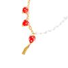 Fruit Glass Pendant Necklace for Women Featuring Handcraft Designs and Vibranting Color for Casual or Festive Occasions