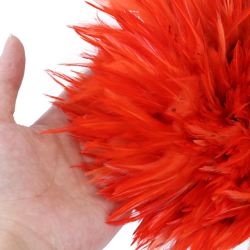 Rooster Feather lot 4-6Inch Carnival Clothing Sewing Accessories Jewelry Crafts Decoration Saddle Hackle Cock Chicken Plumas