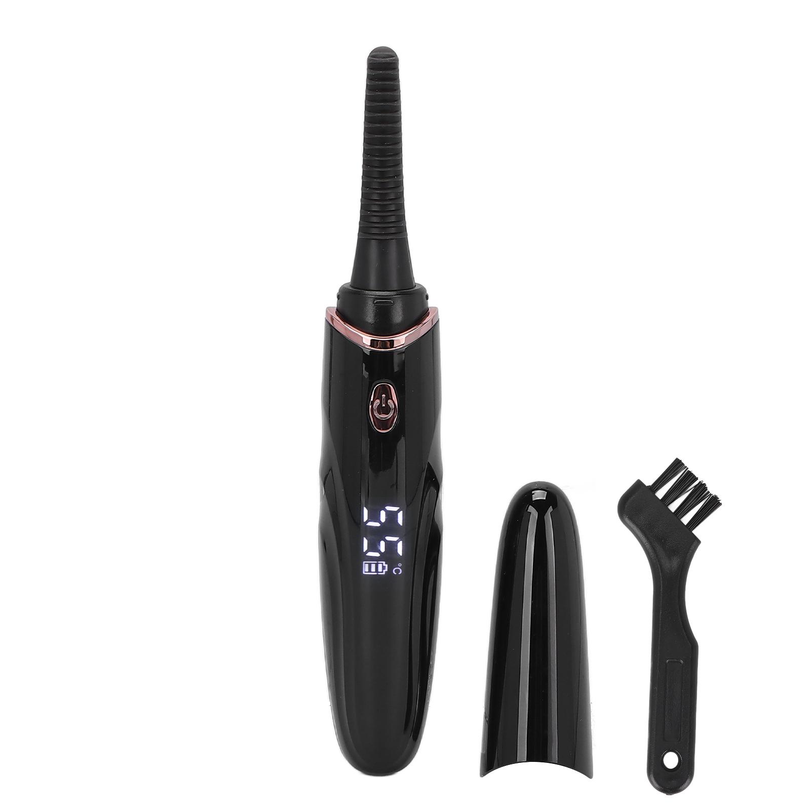 

Long Lasting Electric Heated Eyelash Curler 4 Gear Temperature Control Waterproof Lash Curlers Curl Tools