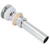 Bathroom Sink Drain Electroplating Popup Wash Basin Drainer Stopper NonOverflow(Popup with Hole )