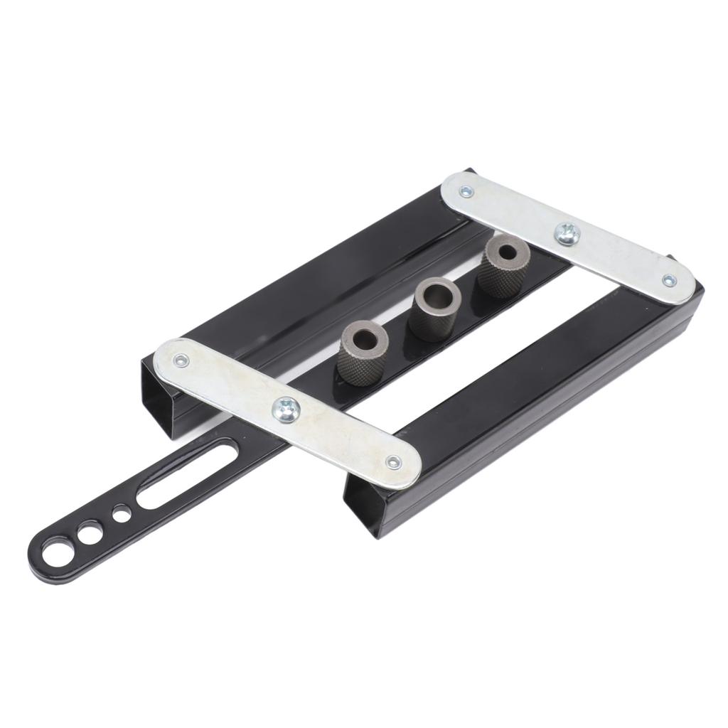 Hole Punch Locator Self Centering Doweling Jig Adjustable Drilling Guide Template DIY Woodworking Tool Kit